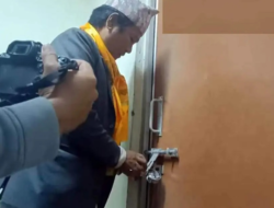 Mayor Sampang Padlocks BPKIHS Office of Prof. Dr. Prahlad Karki Amid Escalating Controversies