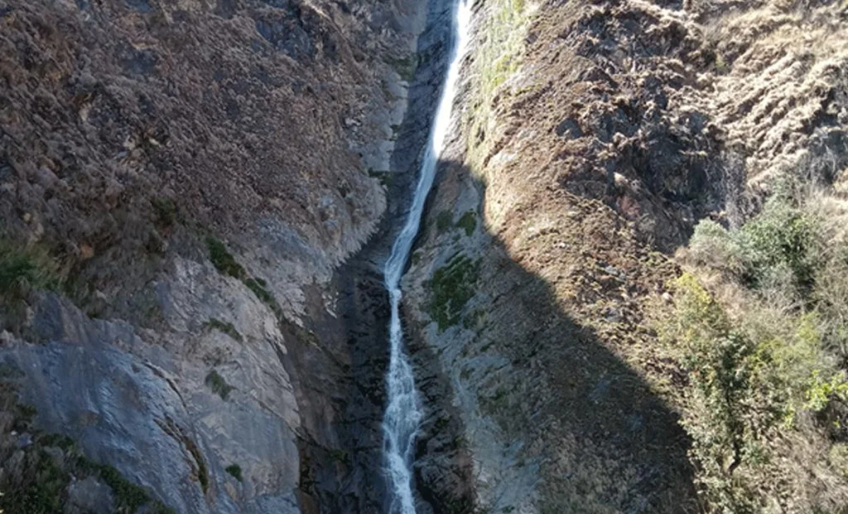 Chamla Falls in Bajhang