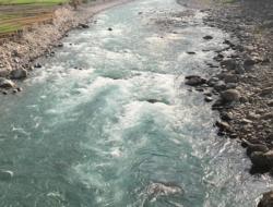 Police Divers Search for Missing Swimmer in Bheri River