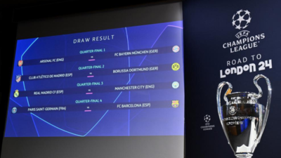 Champions League Quarter-Final Draw