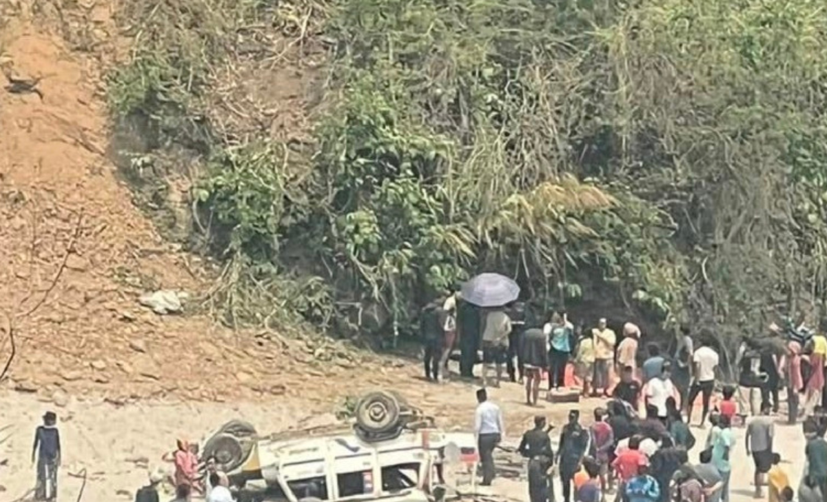 Accident in Bhojpur