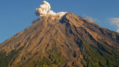 Indonesian Volcano Erupts