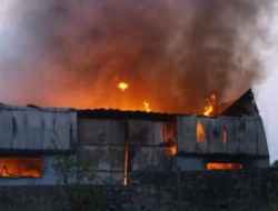 Lalitpur Fire Injures Five Family Members