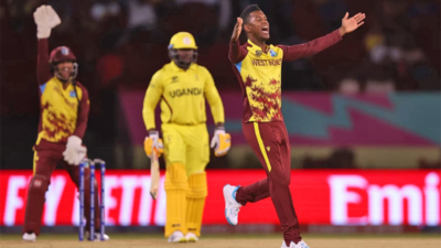 West Indies Crush Uganda