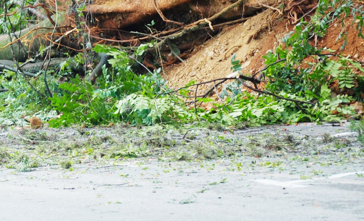 Araniko Highway Blocked by Landslide