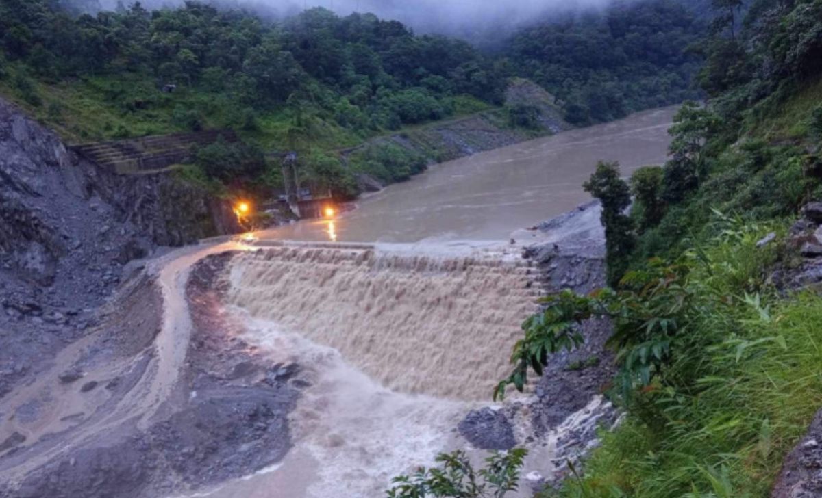 Rising Arun River