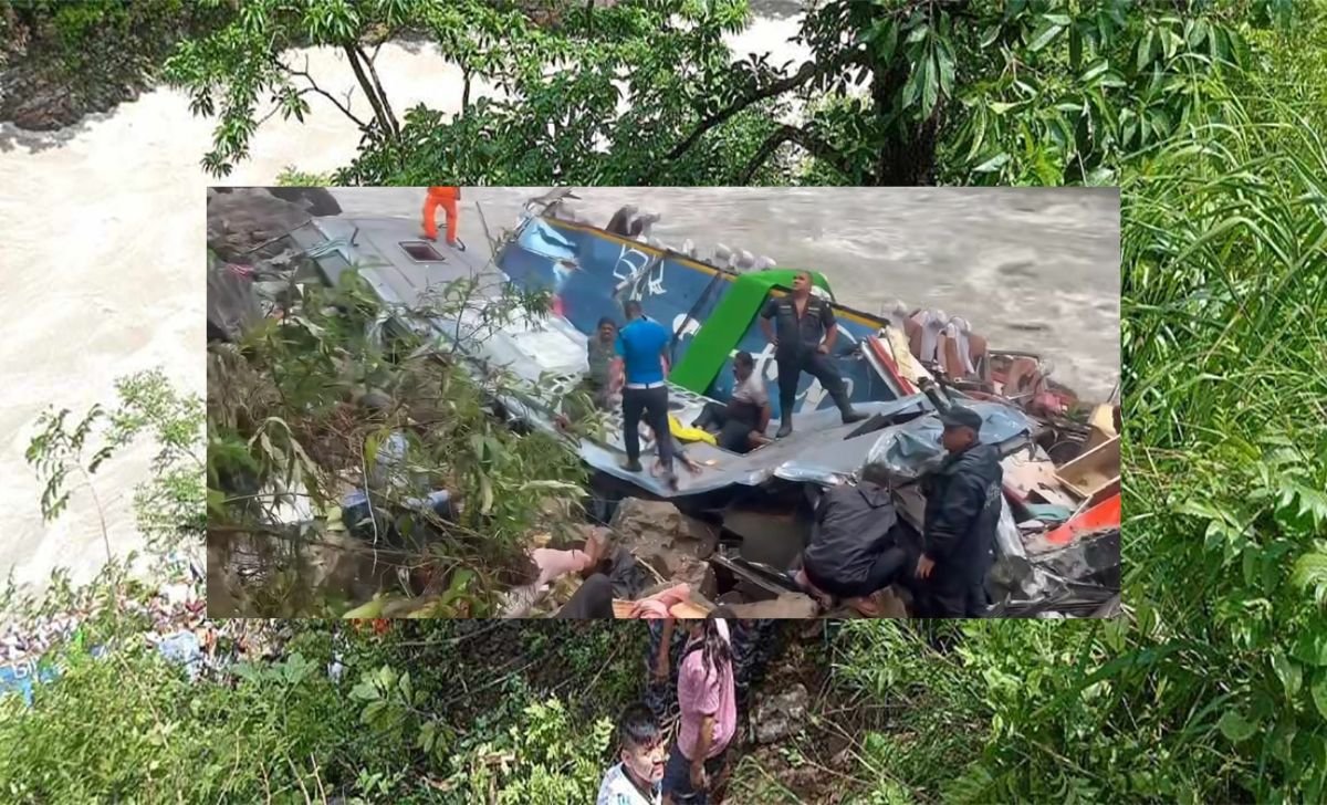 Tanahun Indian Bus Accident Death