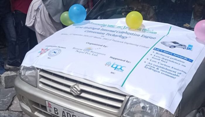 Pulchowk College Develops Petrol-Hydrogen Hybrid Vehicle