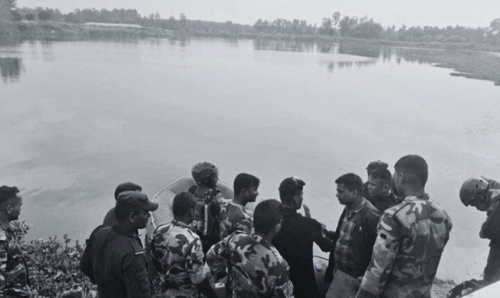 Drowned Car in Sarlahi