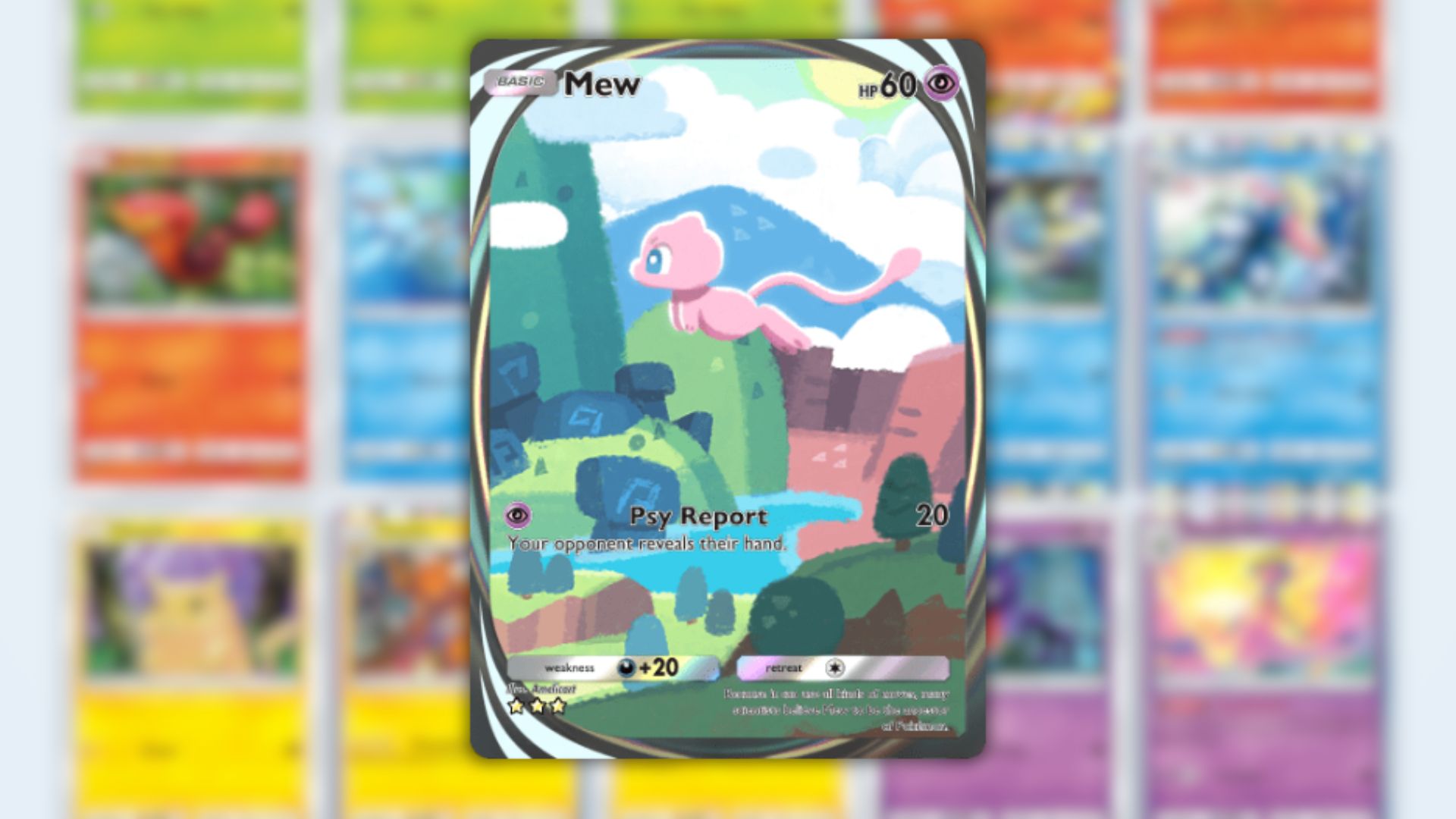 Pokemon TCG Pocket Mew by Ditible