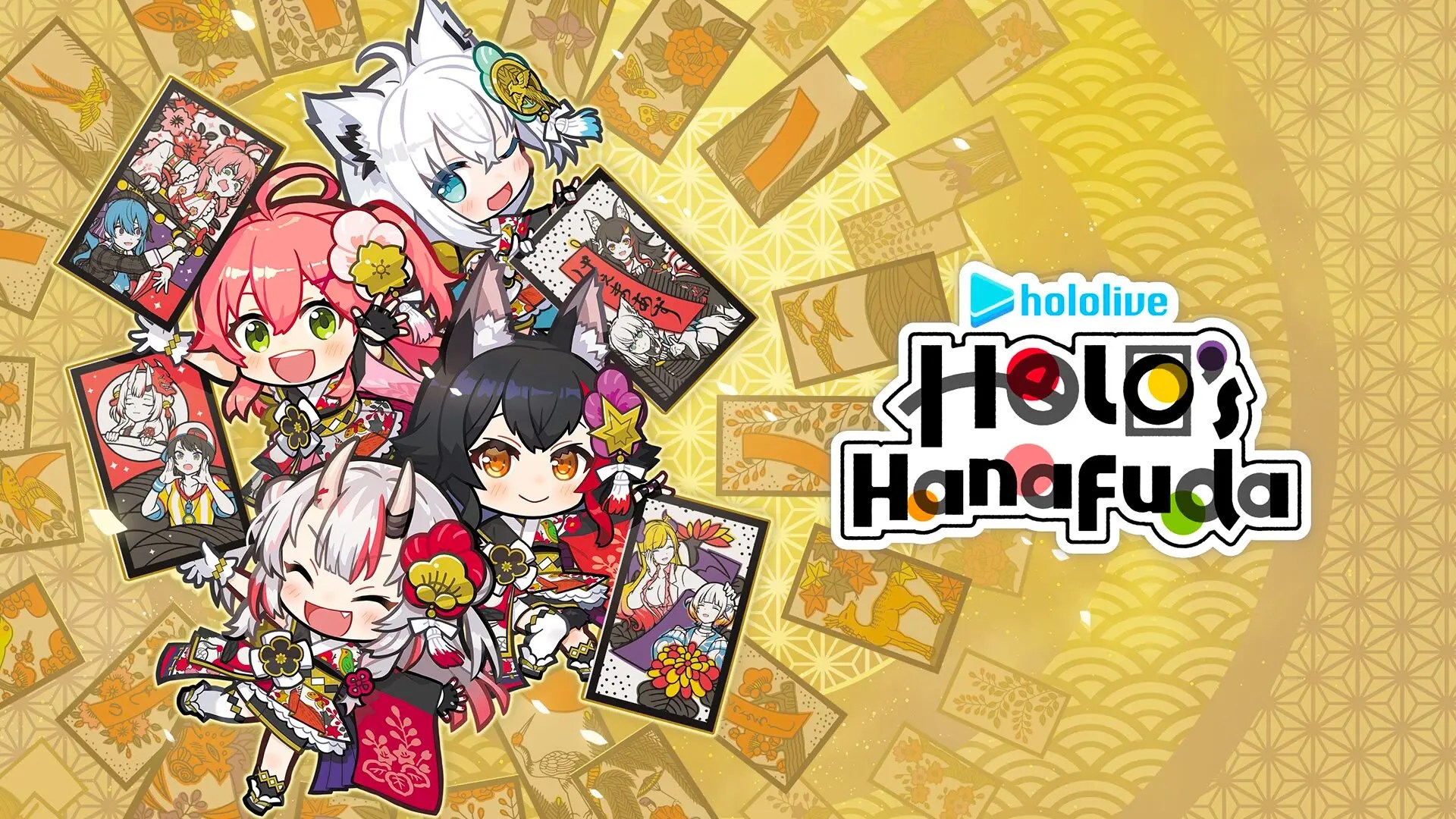 hololive hanafuda by Ditible